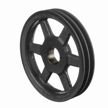 Browning 2 Groove Cast Iron Fhp - Bushed Sheave, 2AK84H 2AK84H